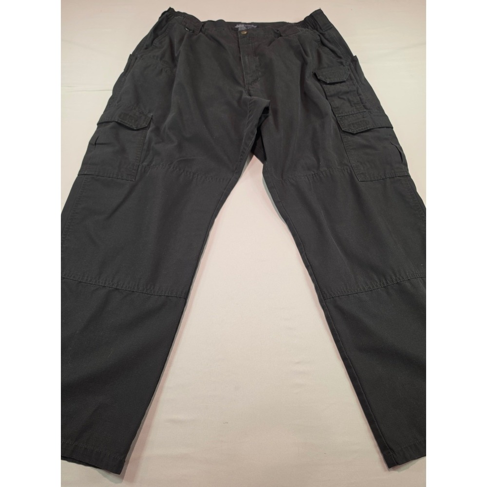 5.11 Tactical Series Mens Black Cargo Pants Ripstop 74273 Size 38 x 27 Inseam